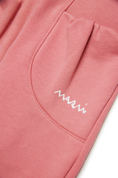 Pantalone in felpa rosa per neonata<BR/> Marni M01521 0M350 
