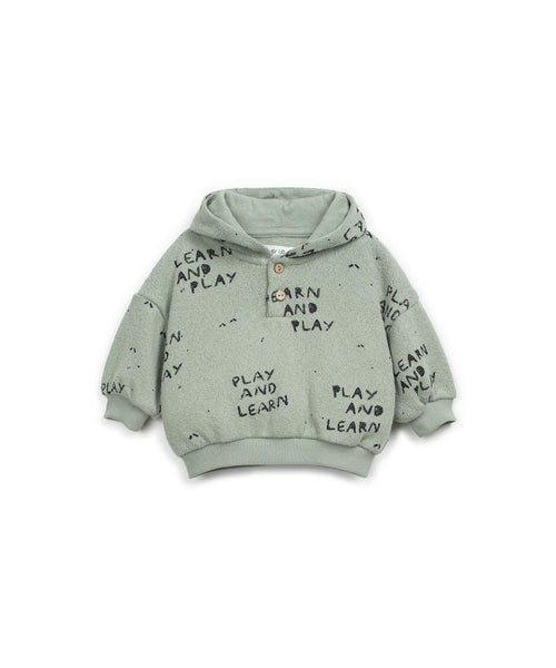 Maglia verde con stampa all over per neonato Play up 1AR11354 E751G 