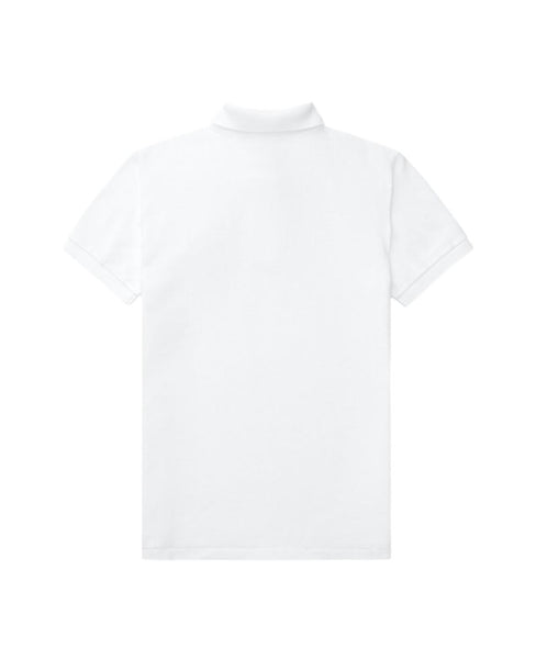 Polo bianca con logo per bambini Ralph Lauren Kids 323547926002 WHITE 