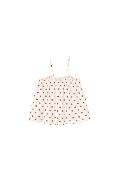 Top panna con stampa all over per bambina The Animals Observatory S26007 221_AR 
