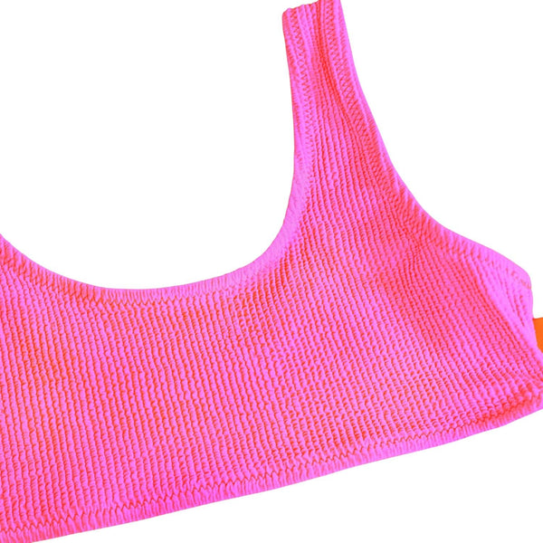 Bikini rosa fluo per bambina Molo NOLA CREPE 8489 