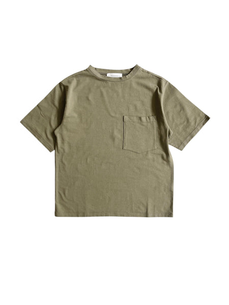 T-shirt verde con taschino per neonato e bambino Fiorile 1430 914 