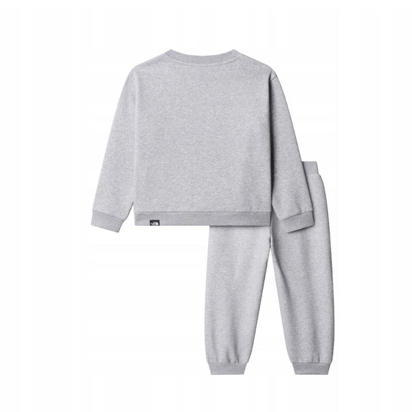 Completo grigio con logo per neonati e bambini The North Face NF0A8EFMDYX GREY 
