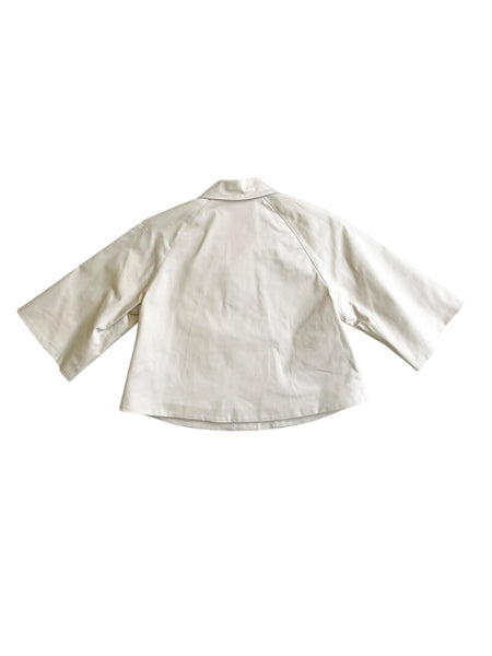 Trench corto beige per neonata e bambina Zhoe & Tobiah IMP1 45 