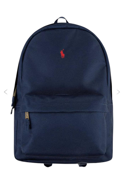 Zaino blu con logo per bambini Ralph Lauren Kids 9AR151 BCV 