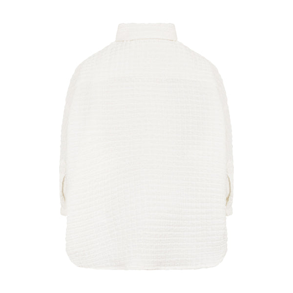 Camicia bianca per bambina Doudou DY5B10 100 