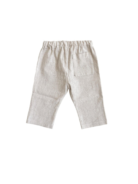 Pantalone a righe avena per neonato Zhoe & Tobiah ATR2 340 