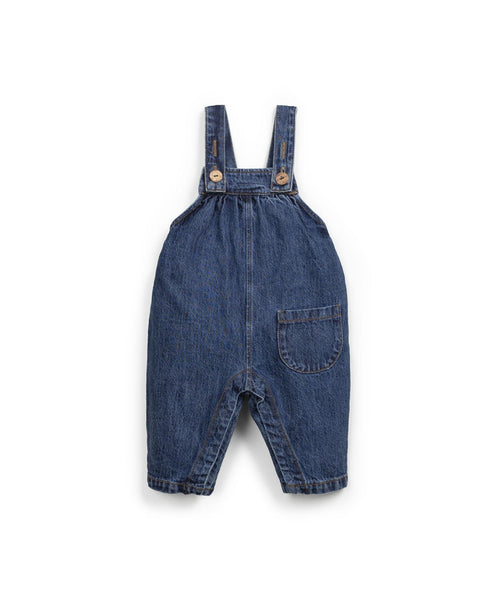 Salopette in denim blu per neonata Play up 2AR11503 D001 