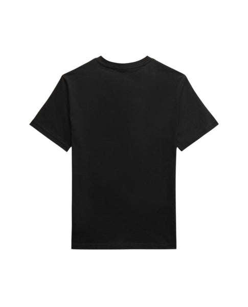 T-shirt nera con logo per bambino Ralph Lauren Kids 323832904036 RL BLACK 