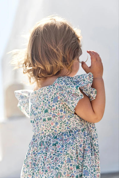 Tuta con stampa all over multicolor per neonata Tartine et Chocolat CC32021-01 BLANC 