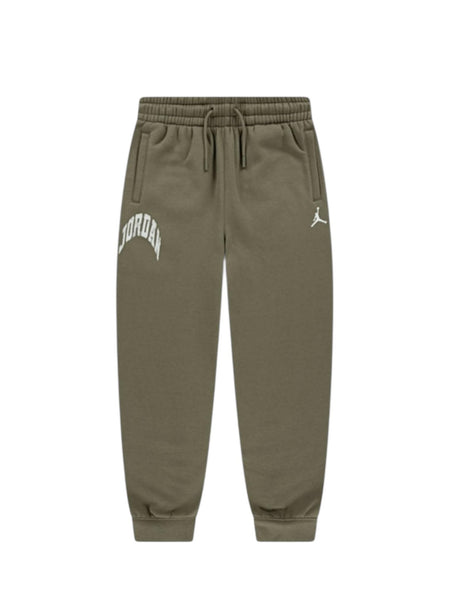 Pantalone in felpa verde per bambino Jordan 95F364 E6F 
