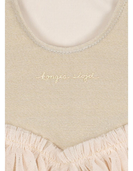 Costume da bagno con tulle e paillettes per neonata e bambina Konges slojd KS104633 ROSEWATER 