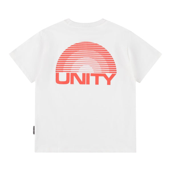 T-shirt panna con stampa per bambino Molo RILEY 9908 