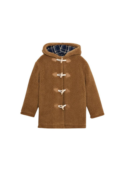 Cappotto teddy biscotto per bambino The New Society NINETTE BOY ASTRAL EARTH 