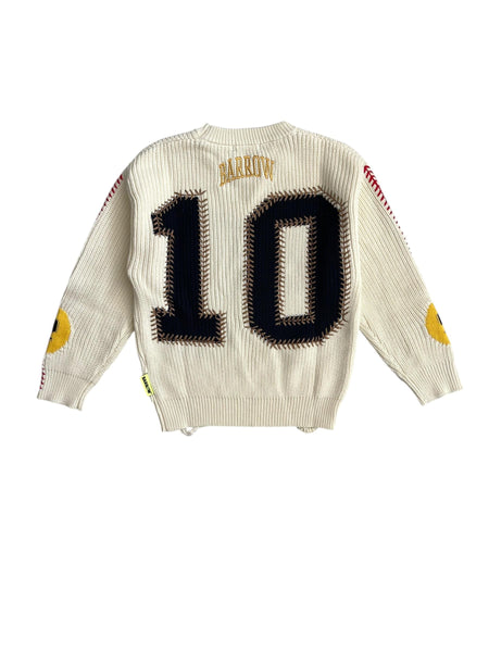 Maglione panna con dettagli per bambini Barrow F5BKJUJP064 013 