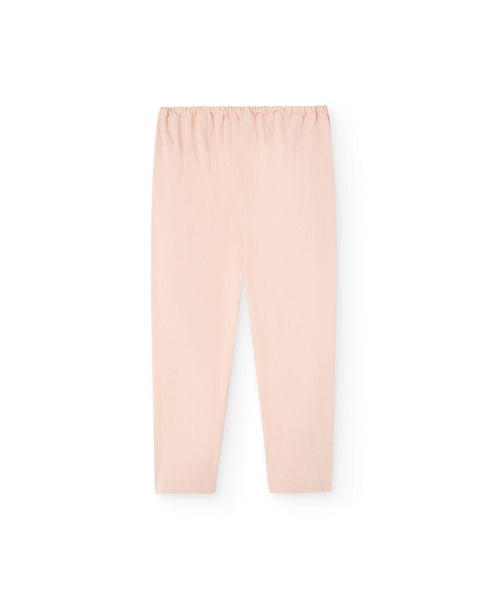 Pantalone panna con stampa all over per bambini The Animals Observatory F25041 079EK 
