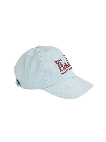 Cappello in denim chiaro con ricamo per neonati e bambini Bobo Choses B126AI013 UNI 