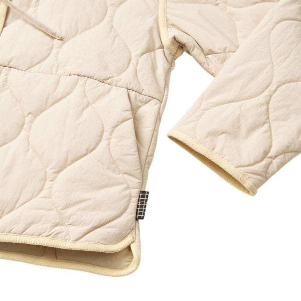 Giubbino trapuntato beige con colletto per bambina Molo HAILEY 5645 