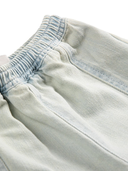 Jeans in denim chiaro per neonai Bobo Choses B126AB076 UNI 