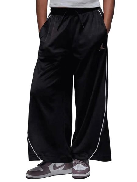 Pantalone in velluto nero per bambina Jordan 45F333 023 