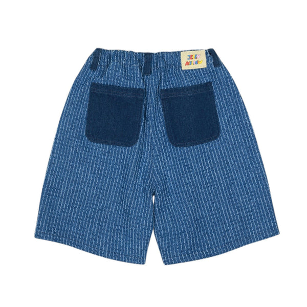 Bermuda in denim blu per bambino Jelly Mallow JM2610415 BROCCOLI 