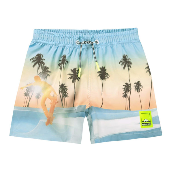 Costume a pantaloncino multicolor con stampa per neonato e bambino Molo NIKO 5197 