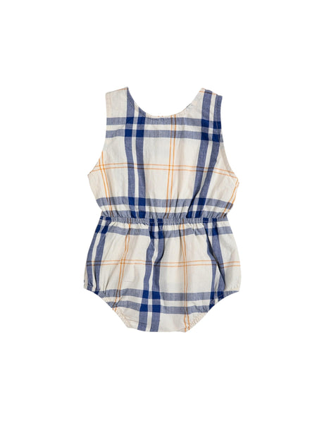 Tuta tartan con ricamo per neonata Bobo Choses B126AB081 UNI 