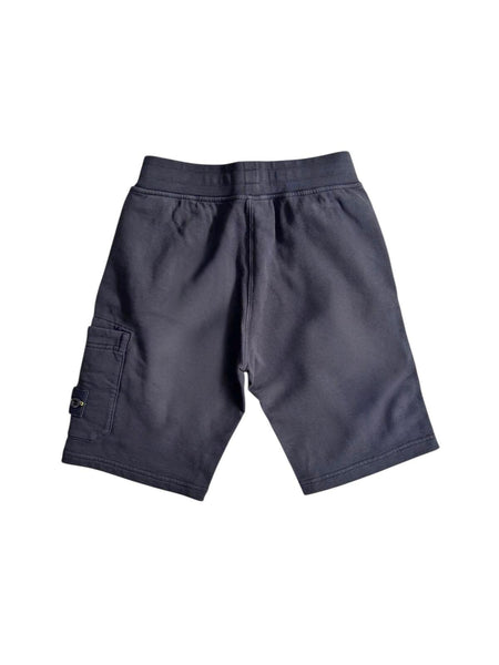 Bermuda nero con logo per bambino Stone Island L1S166200006 S0040 V0029 