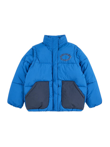 Piumino blu per neonato e bambino Bobo Choses B225AC124 UNI 