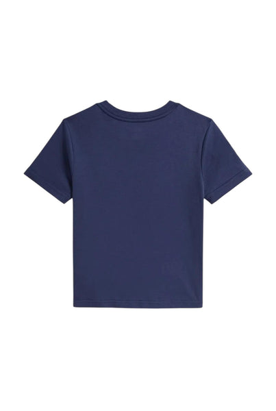 T- shirt blu navy chiaro per neonato e bambino Ralph Lauren Kids 322832907503 LIGHT NAVY 