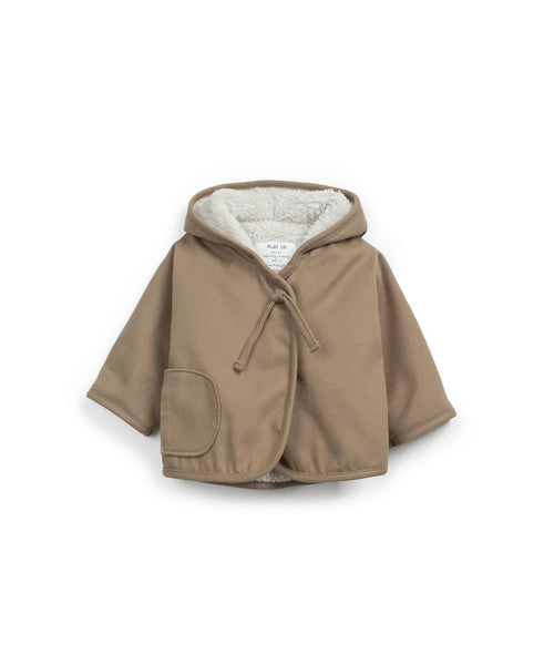 Parka nocciola per neonata Play up 2AR11403 P8082 