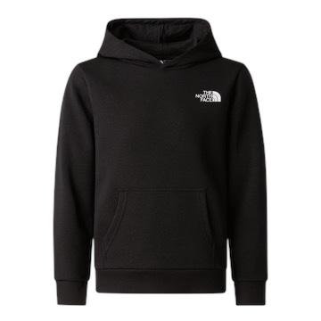 Felpa nera con logo per bambini The North Face NF0A8GR4JK3 JK31 