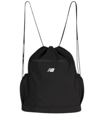 Zaino nero con logo per bambini New Balance AC9639E CAVIAR 