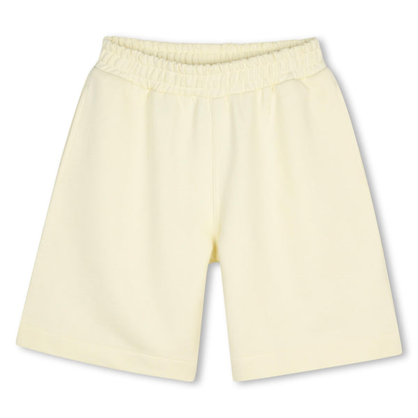 Pantalone in felpa giallo con logo per bambino KENZO K61649 504 