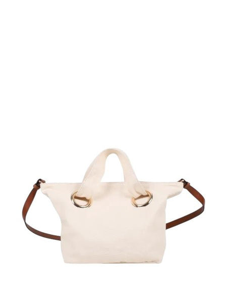 Borsa beige con logo per bambina Chloé C20872 148 