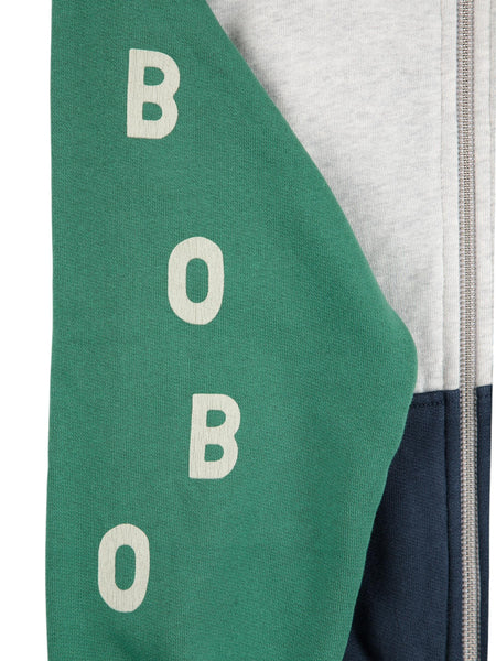 Felpa aperta color block per neonato e bambino Bobo Choses B225AC052 UNI 