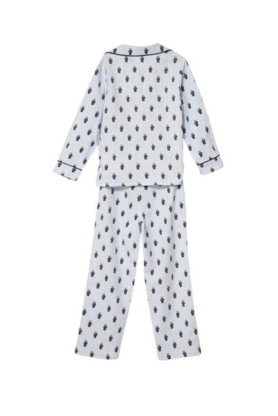 Pigiama a righe con stampa all over per bambino Ralph Lauren Kids 9P0149 W20 