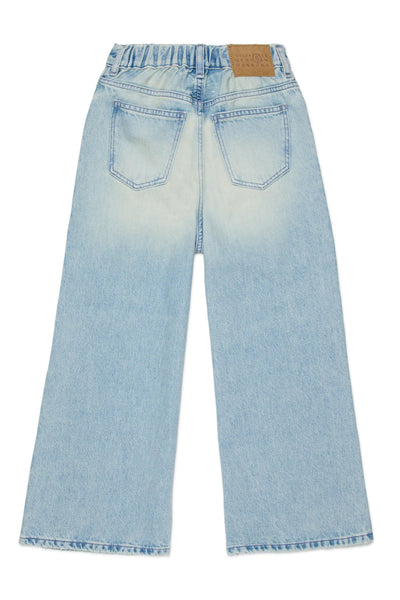 Jeans in denim slavato per bambina MM6 Maison Margiela M60209 M601 