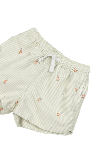Cotsume check verde per neonato Bamboom 982 OCEAN SQUARE 