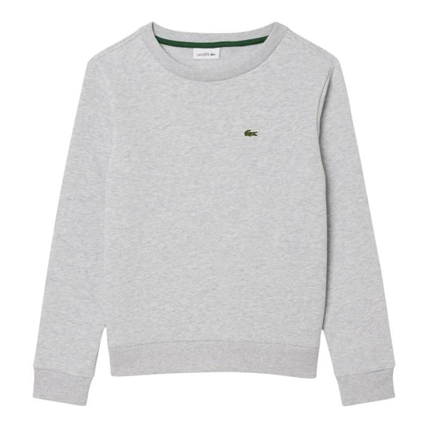 Felpa grigia con logo per bambino Lacoste 947581 GH0 