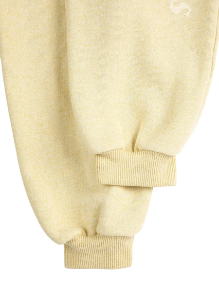 Pantalone giallo in felpa con logo per neonati e bambini Bobo Choses B126AC085 UNI 