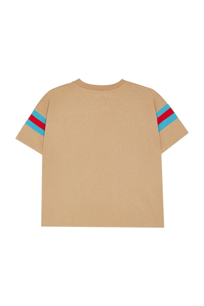 T-shirt biscotto per bambino The Campamento TC-SS26-24 CAMEL 