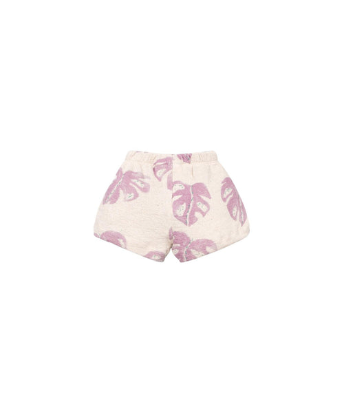 Shorts in maglia panna con stampa all over per neonata Play up 2AS11703 E798N 