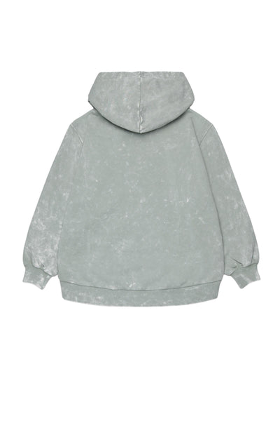 Felpa con cappuccio effetto marmorizzato per bamnbina Diesel J02608 K917 