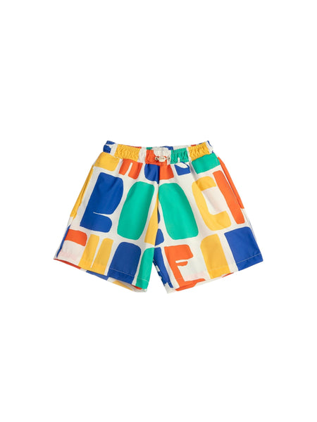 Costume con stampa logo multicolor per neonato e bambino Bobo Choses B126AC152 UNI 