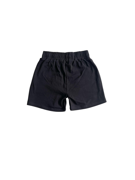 Shorts nero con logo per bambina Hinnominate 3646S00345 BLACK 