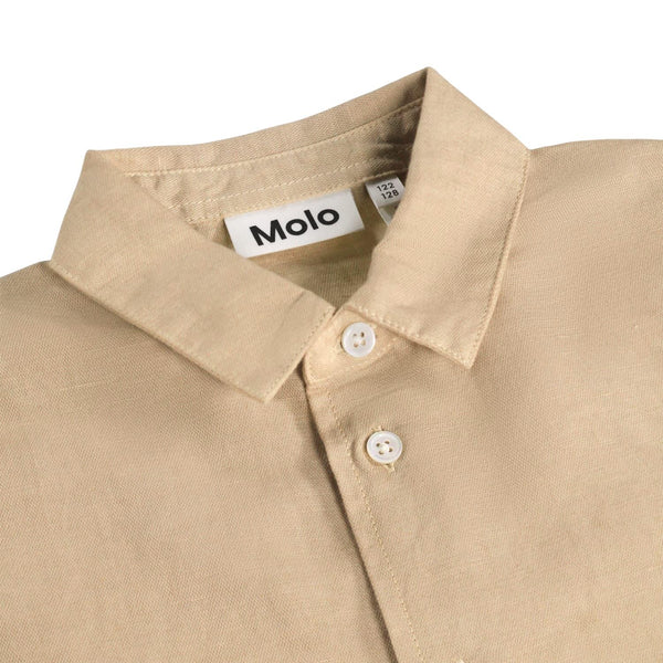 Camicia sfumata sabbia per bambino Molo RICHIE 5664 