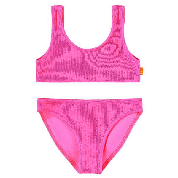Bikini rosa fluo per bambina Molo NOLA CREPE 8489 