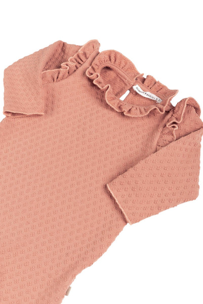 Tutina corallo per neonata Bamboom 1111TE00073 CORAL 