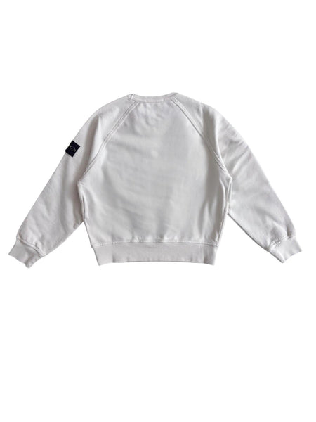 Felpa burro con logo per bambino Stone Island L1S166100015 S0040 V0097 